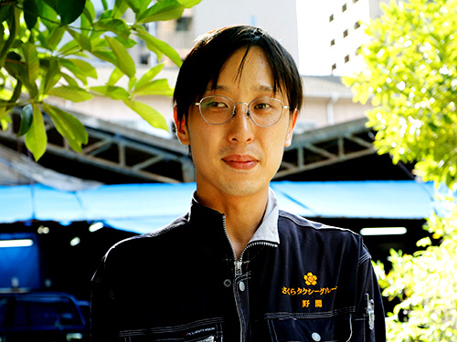 野間幹雄（2003年入社　30代） 顔写真